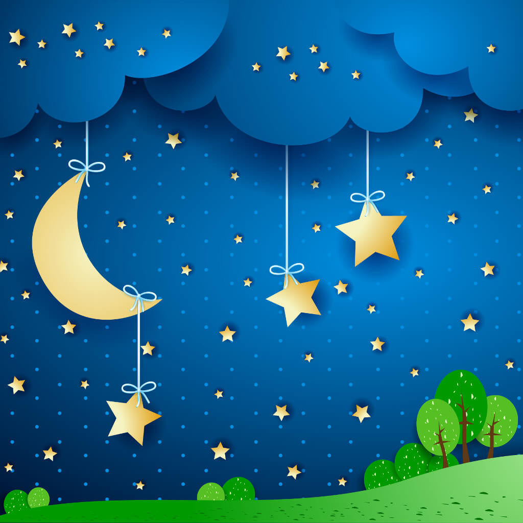 Moon and Stars Children's