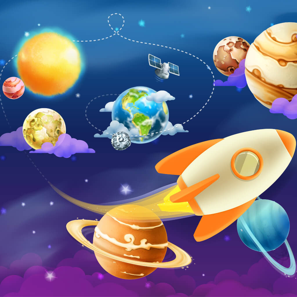 Children's Rocket Space