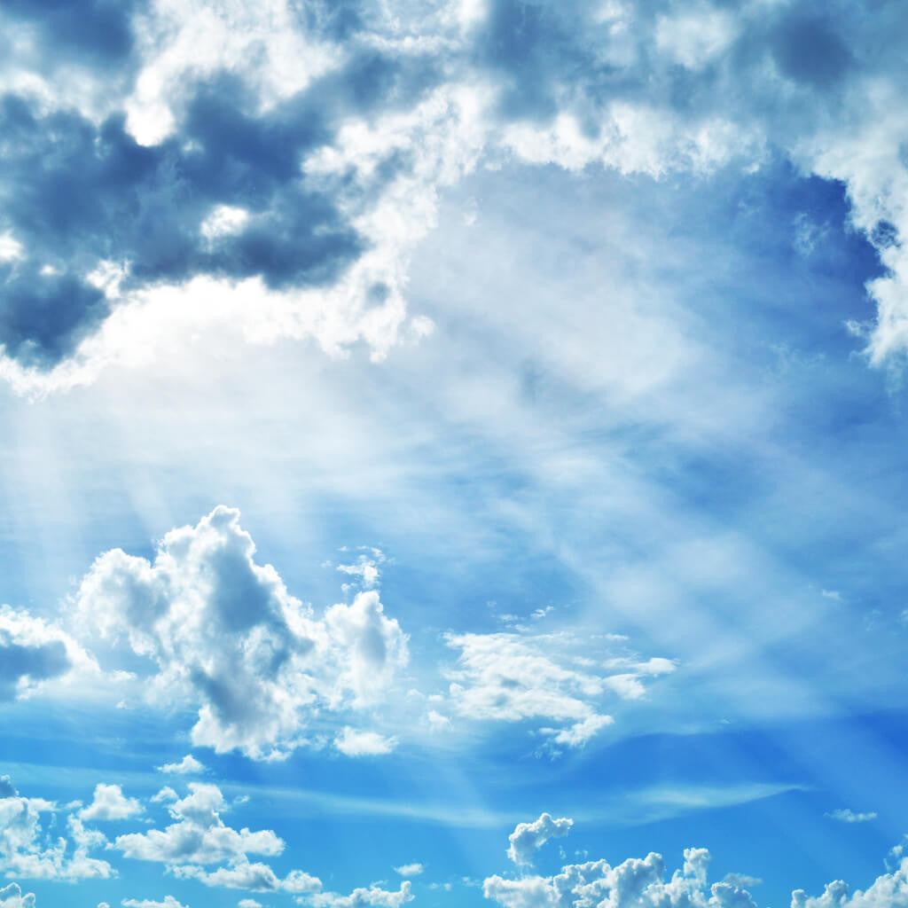 Clouds with Sun Rays