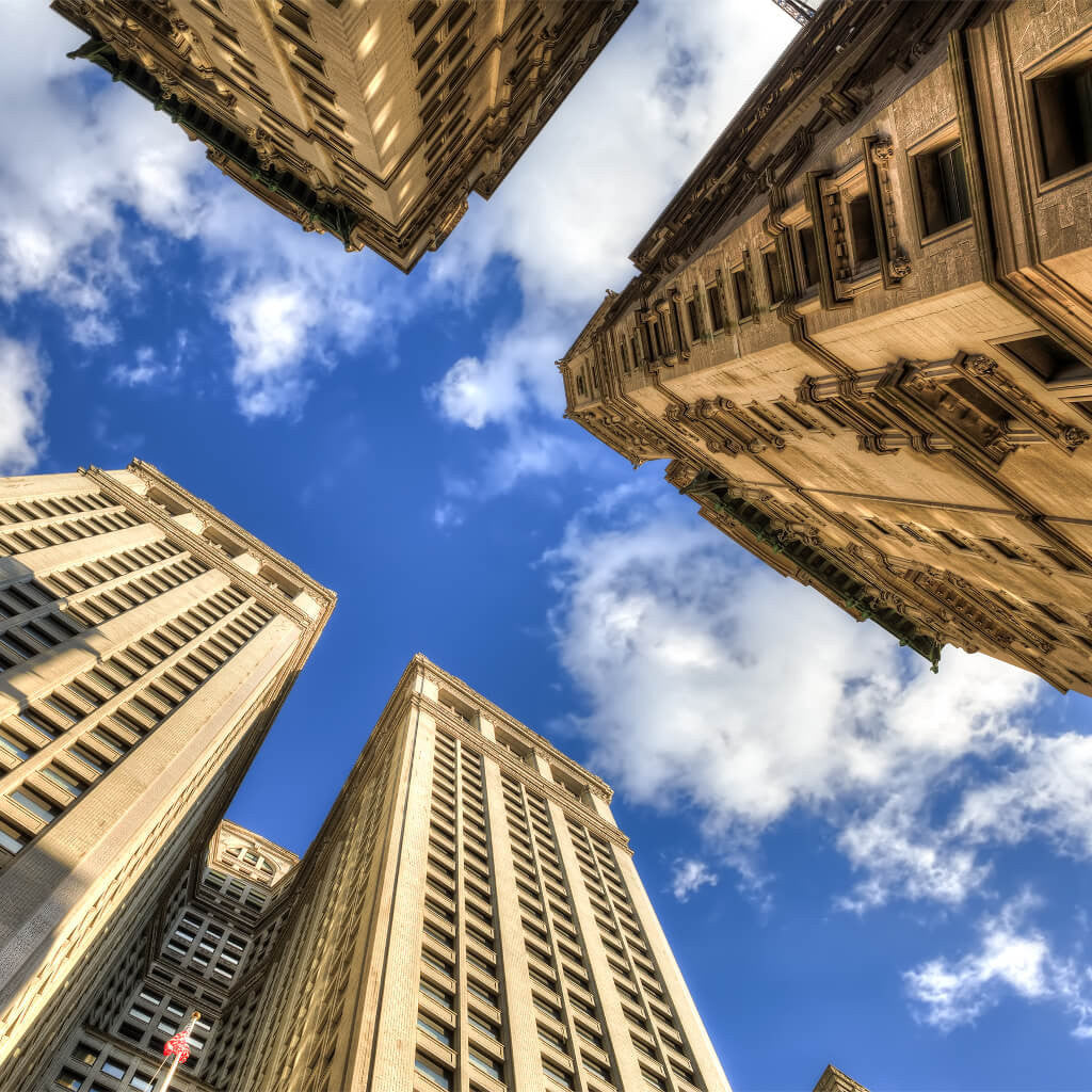 City Building and Sky