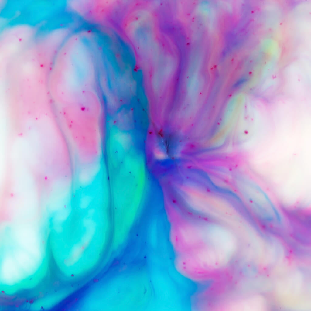 Purple and Blue Glass