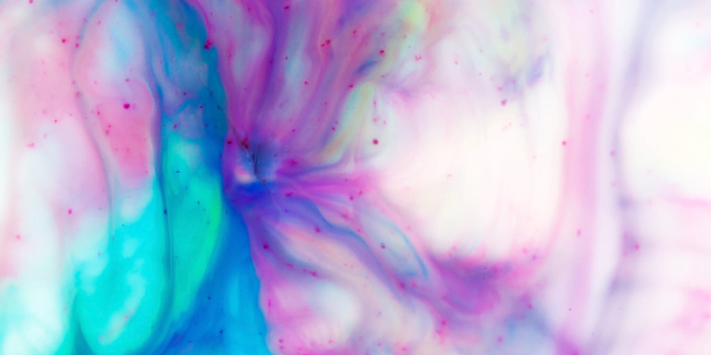 Purple and Blue Glass