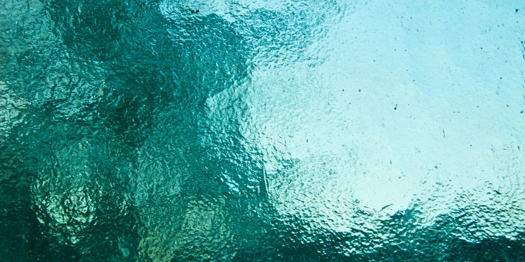 Abstract Textured Glass