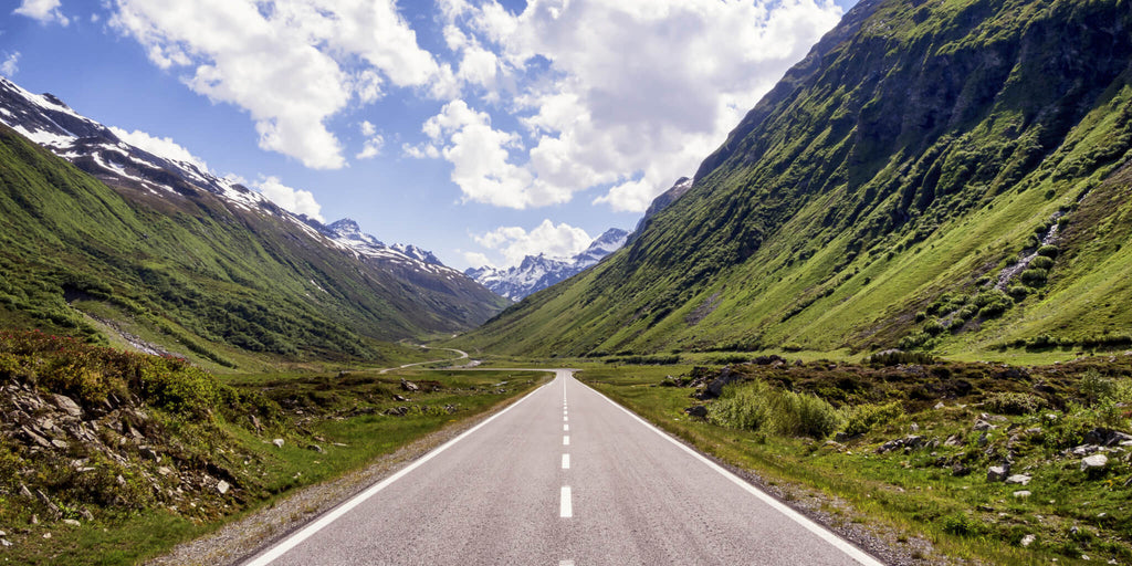 Road Through Mountains