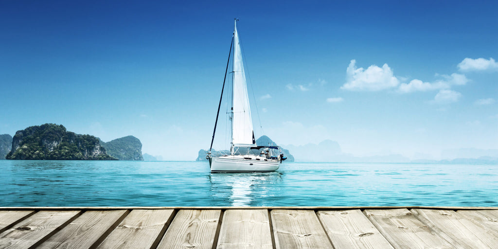 Sailboat By The Dock