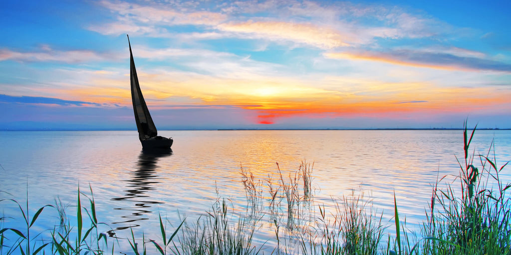 Sailboat in The Lake