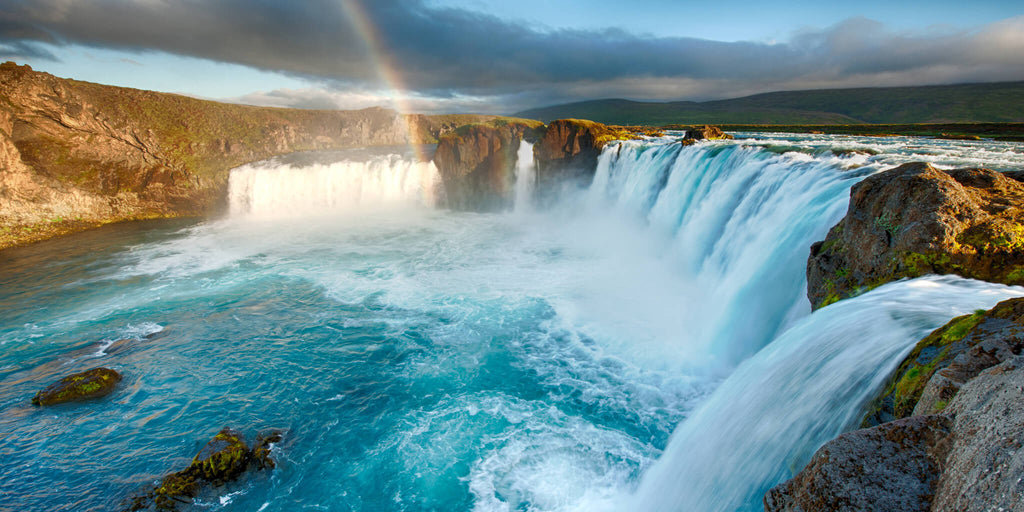 Waterfalls and Sky