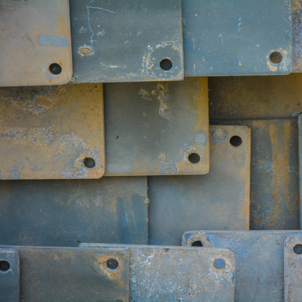 Square Metal Tile Pattern