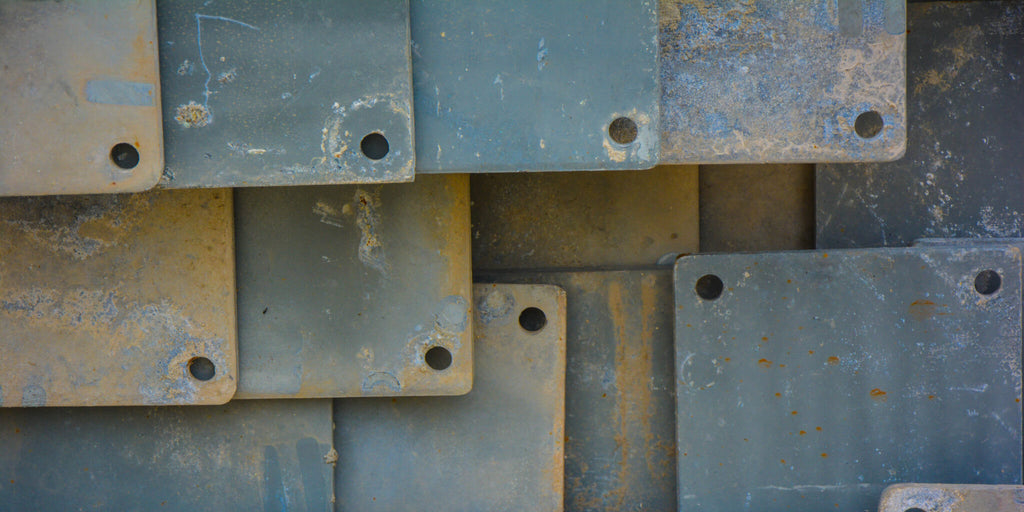 Square Metal Tile Pattern