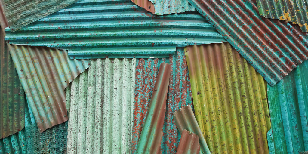 Rusty Corrugated Iron Metal Texture