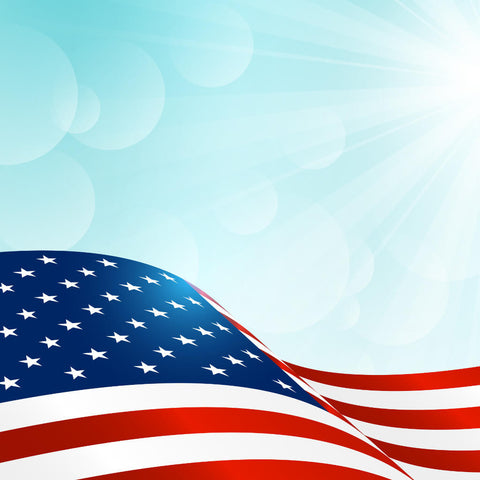 American Flag Sky Image