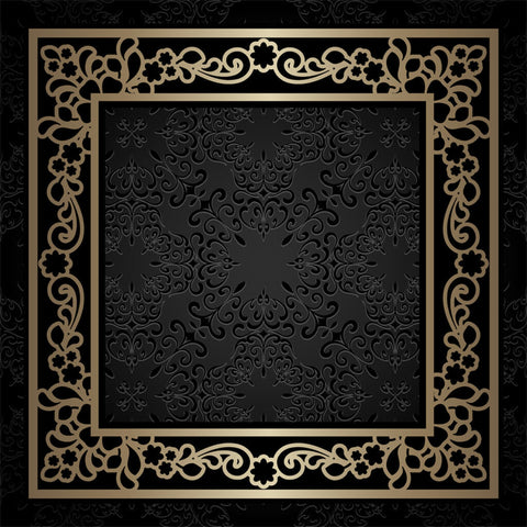 Black Gold Designer Tile