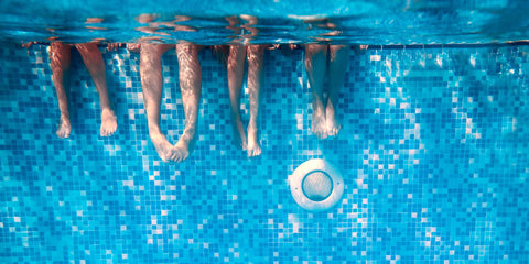 Swimmers in Pool