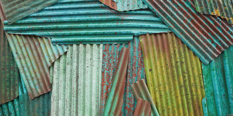 Rusty Corrugated Iron Metal Texture